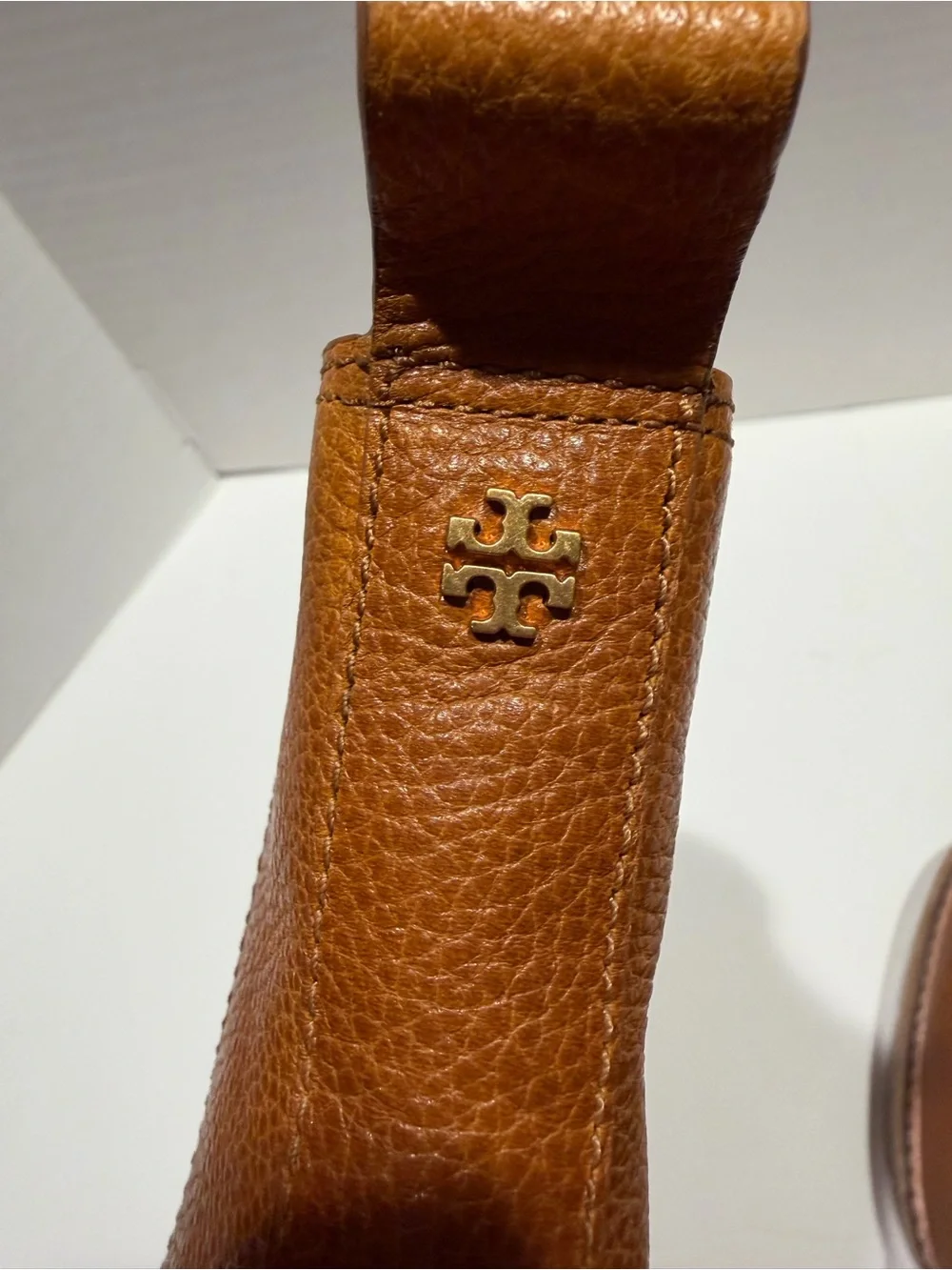 Tory Burch Camel Lug Ankle Boots